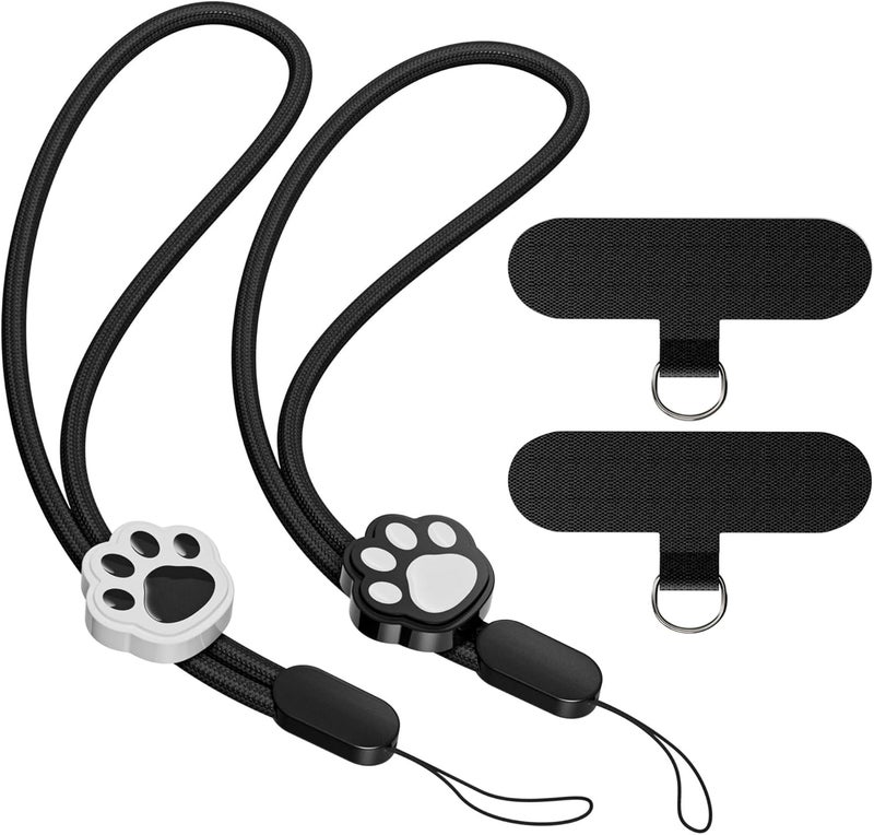 SURDOCA Adjustable Phone Lanyard, Camera Wrist Strap, Nylon Wrist Lanyard Wristlet, Anti Theft Phone Strap, Lanyard for Earphone, USB Flash Drive, ID Name Tag Badge - Image 1
